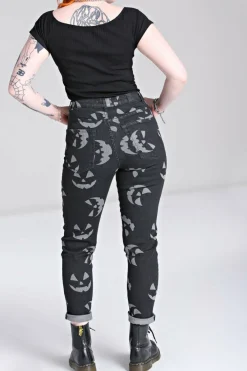 Women Hell Bunny Blouses<Jack-O-Lantern Jeans
