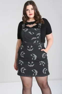 Women Hell Bunny Dresses<Jack-O-Lantern Pinafore Dress