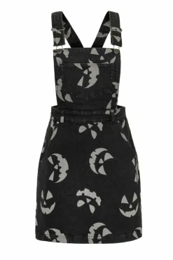 Women Hell Bunny Dresses<Jack-O-Lantern Pinafore Dress