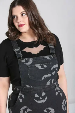 Women Hell Bunny Dresses<Jack-O-Lantern Pinafore Dress