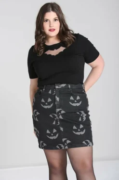 Women Hell Bunny Skirts<Jack-O-Lantern Skirt