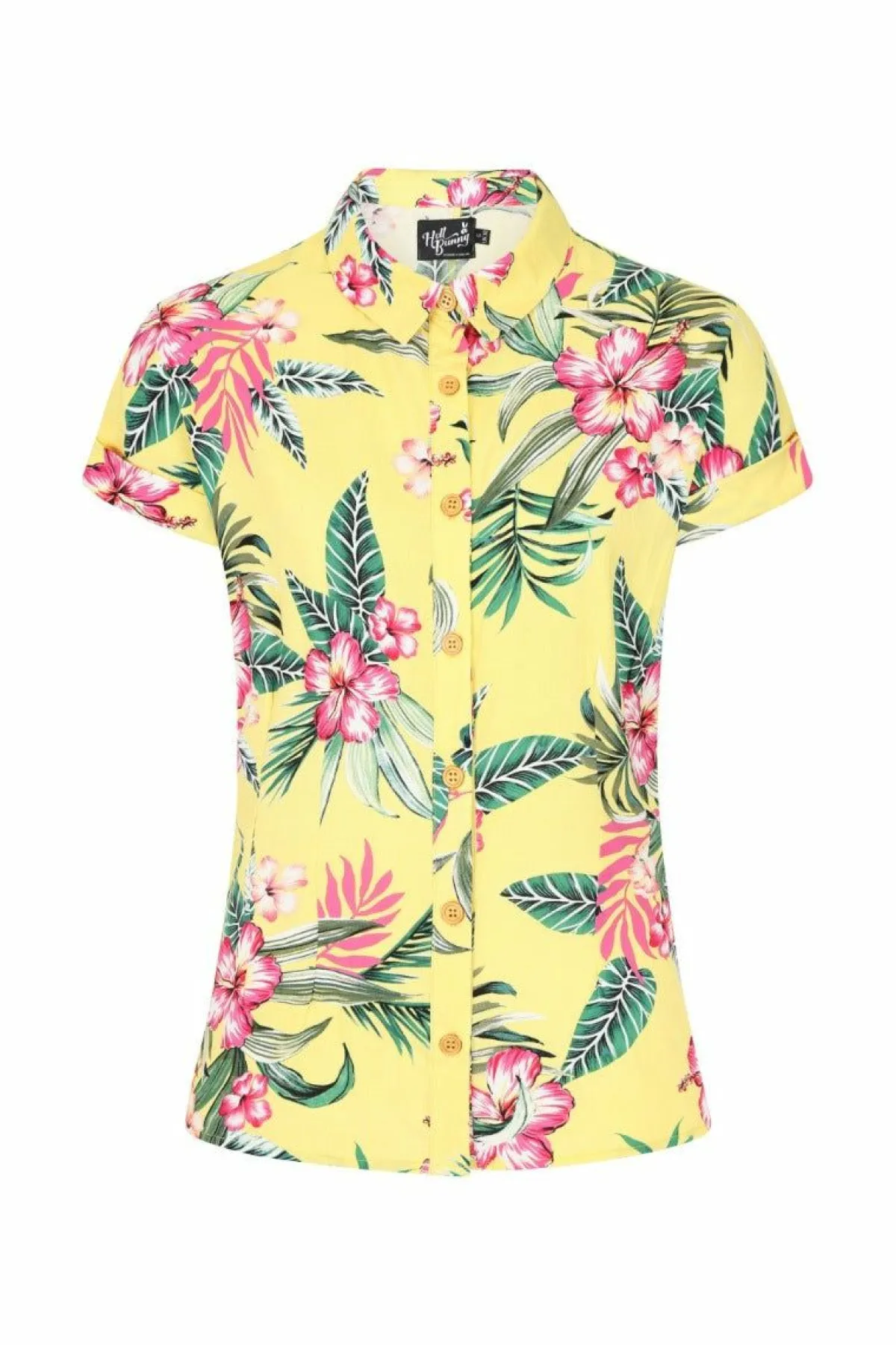 Women Hell Bunny Shirts<Kalani Shirt