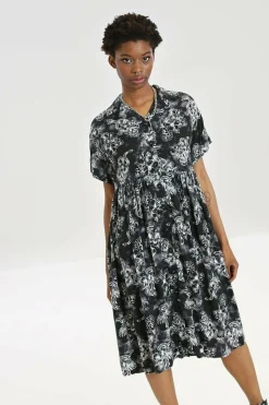 Women Hell Bunny Knee Dresses<Kasumi Mid Dress