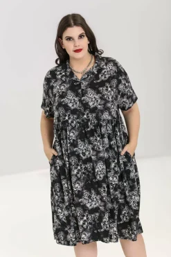 Women Hell Bunny Knee Dresses<Kasumi Mid Dress