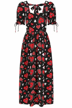 Women Hell Bunny Maxi Dresses<Kate Heart Dress