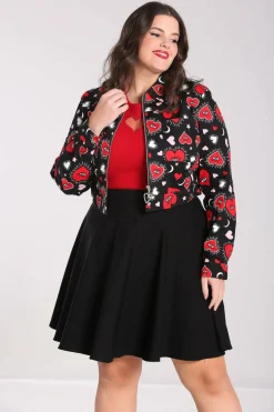Women Hell Bunny Jackets<Kate Heart Jacket