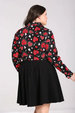 Women Hell Bunny Jackets<Kate Heart Jacket