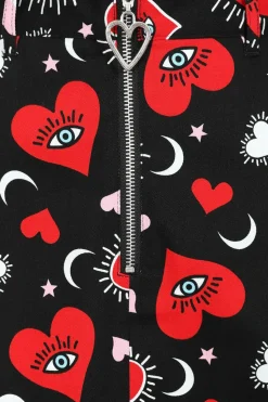 Women Hell Bunny Mini Skirts<Kate Heart Skirt