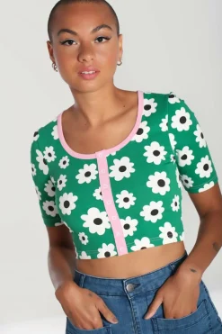 Women Hell Bunny Loungewear<Kitsch Daisy Top