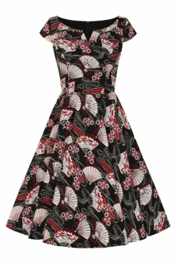 Women Hell Bunny Knee Dresses<Lanah Mid Dress