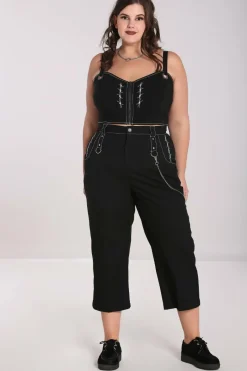 Women Hell Bunny Trousers<Lennox Cropped Trousers