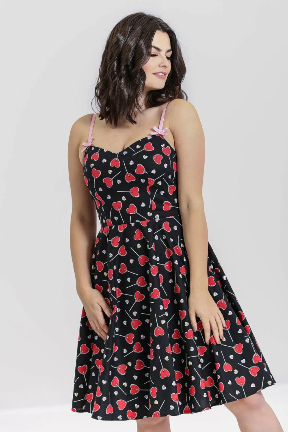 Women Hell Bunny Knee Dresses<Lollies Mid Dress
