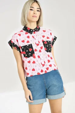 Women Hell Bunny Shirts<Lollies Shirt
