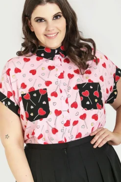 Women Hell Bunny Shirts<Lollies Shirt