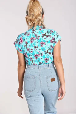 Women Hell Bunny Shirts<Louella Shirt