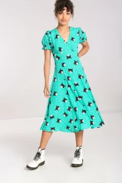 Women Hell Bunny Midi Dresses<Love Cats Midi Dress