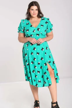 Women Hell Bunny Midi Dresses<Love Cats Midi Dress