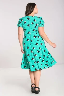 Women Hell Bunny Midi Dresses<Love Cats Midi Dress