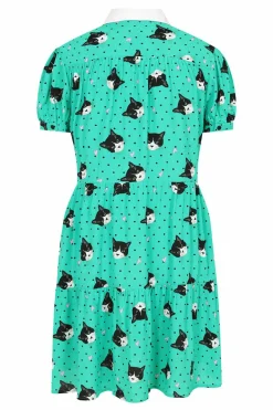 Women Hell Bunny Mini Dresses<Love Cats Mini Dress