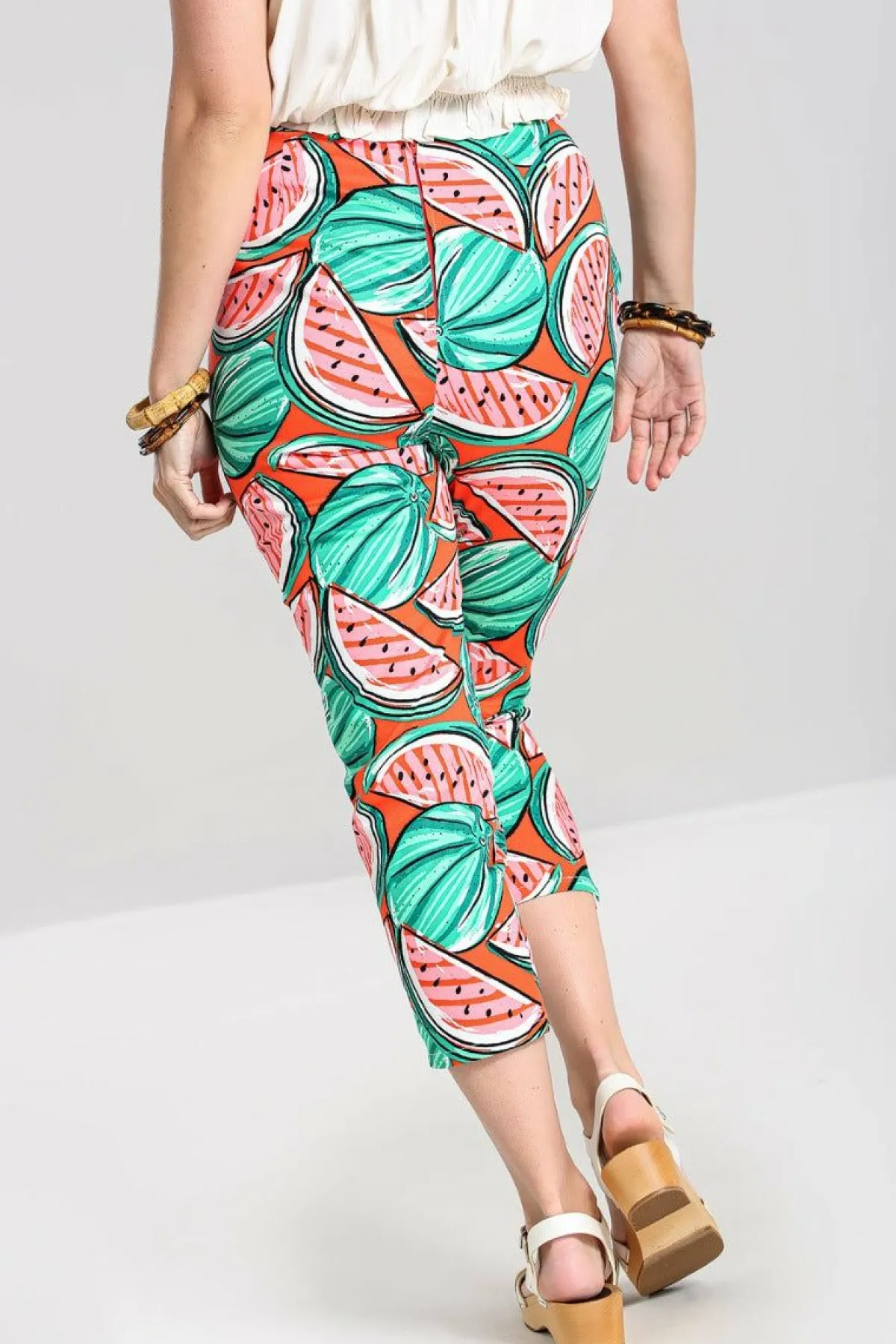 Women Hell Bunny Trousers<Melonie Cigarette Trousers