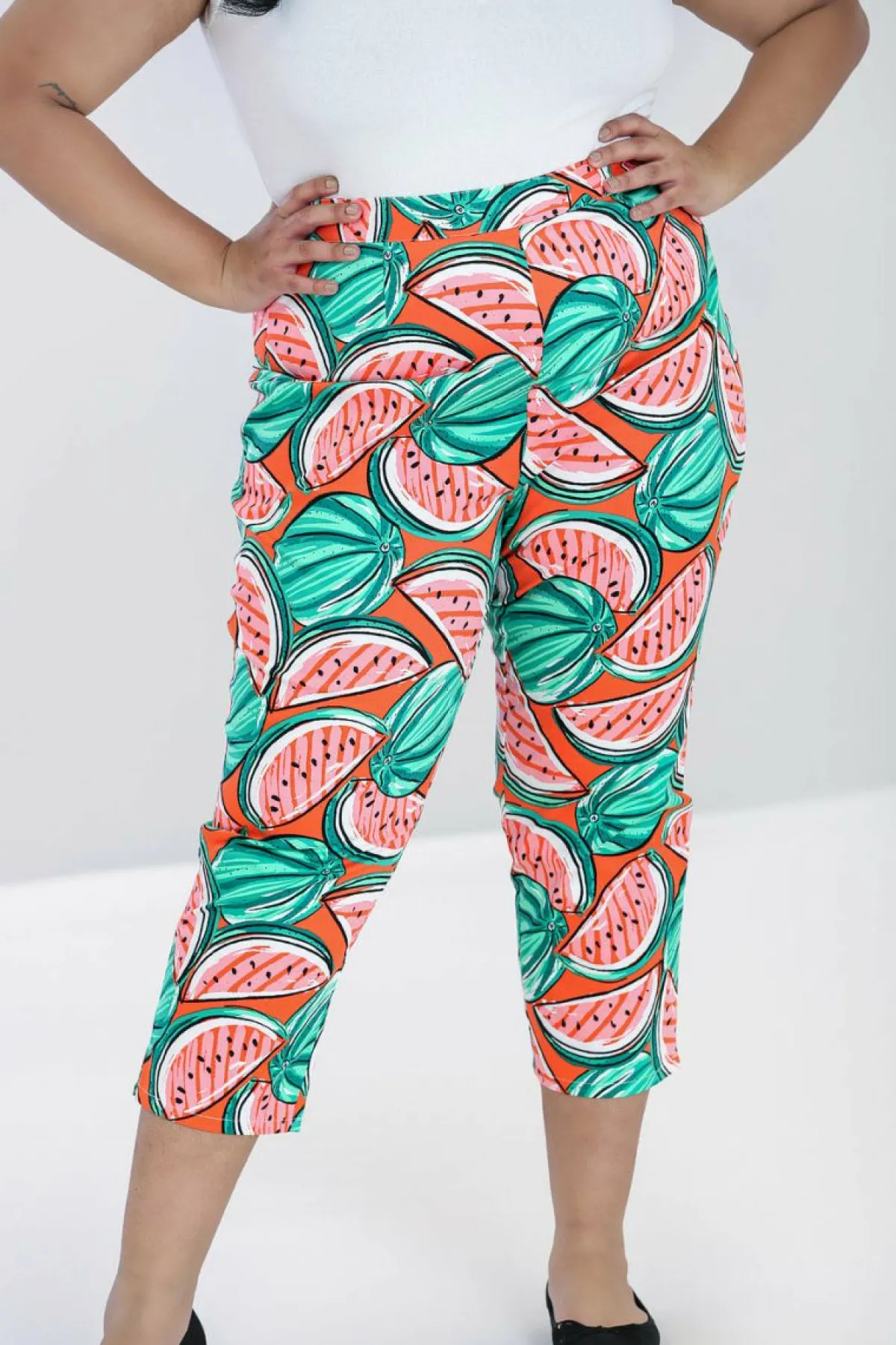 Women Hell Bunny Trousers<Melonie Cigarette Trousers