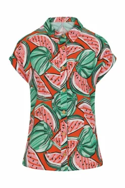 Women Hell Bunny Shirts<Melonie Shirt