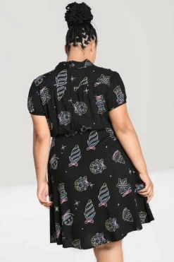 Women Hell Bunny Knee Dresses<Merry Mid Dress