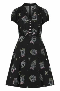 Women Hell Bunny Knee Dresses<Merry Mid Dress