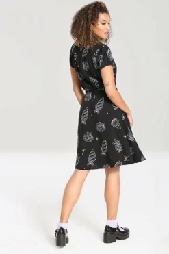 Women Hell Bunny Knee Dresses<Merry Mid Dress