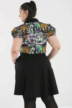 Women Hell Bunny Mini Skirts<Miss Muffet Mini Skirt
