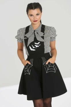 Women Hell Bunny Mini Dresses<Miss Muffet Pinafore Dress