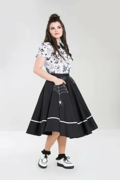 Women Hell Bunny Midi Skirts<Miss Muffet 50'S Skirt