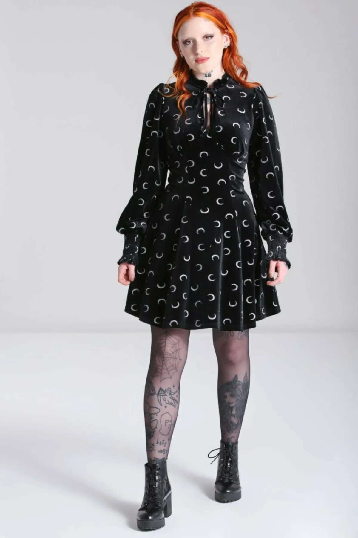Women Hell Bunny Mini Dresses<Misty Moon Dress