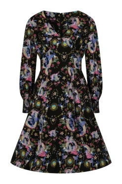 Women Hell Bunny Knee Dresses<Moondance Mid Dress