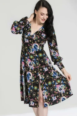 Women Hell Bunny Knee Dresses<Moondance Mid Dress
