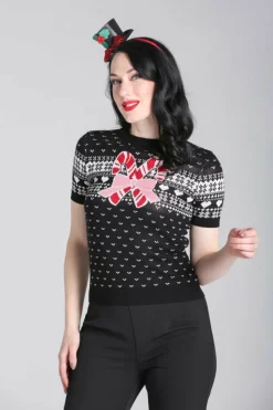 Women Hell Bunny Knitted Tops<Natalie Top