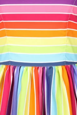 Women Hell Bunny Midi Dresses<New Over The Rainbow Dress