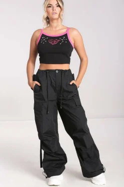 Women Hell Bunny Trousers<Nickel Trousers