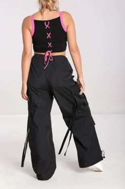 Women Hell Bunny Trousers<Nickel Trousers