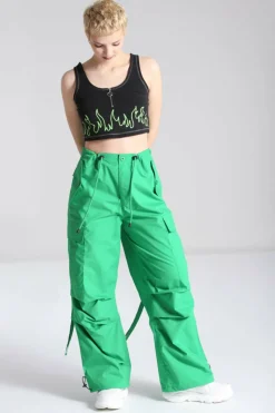 Women Hell Bunny Trousers<Nickel Trousers