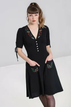 Women Hell Bunny Knee Dresses<Olivia Mid Dress