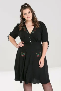 Women Hell Bunny Knee Dresses<Olivia Mid Dress