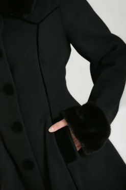 Women Hell Bunny Coats<Olwin Coat