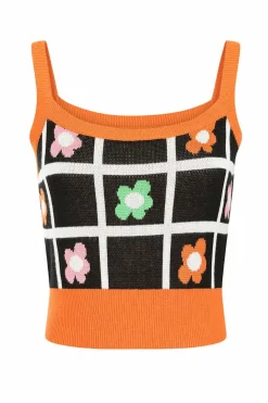 Women Hell Bunny Knitted Tops<Oopsie Daisy Top