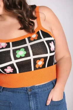 Women Hell Bunny Knitted Tops<Oopsie Daisy Top