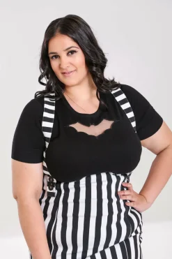 Women Hell Bunny Knee Skirts<Otho Pinafore Skirt