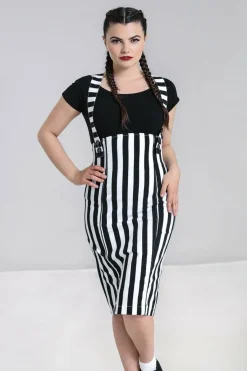 Women Hell Bunny Knee Skirts<Otho Pinafore Skirt
