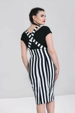 Women Hell Bunny Knee Skirts<Otho Pinafore Skirt