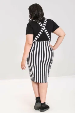 Women Hell Bunny Knee Skirts<Otho Pinafore Skirt