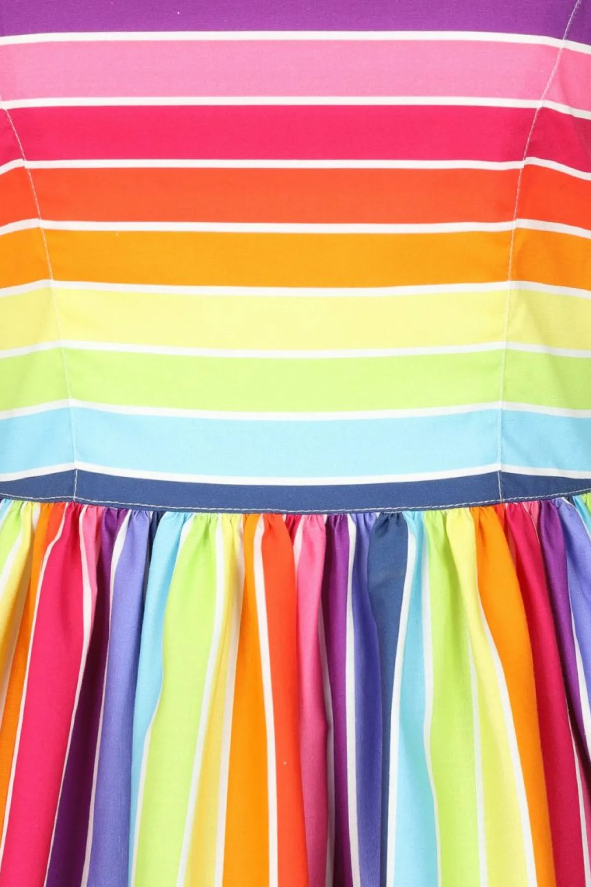 Women Hell Bunny Midi Dresses<Over The Rainbow 50'S Dress